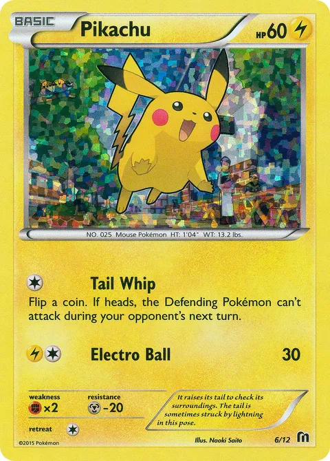 Pikachu 6/12
