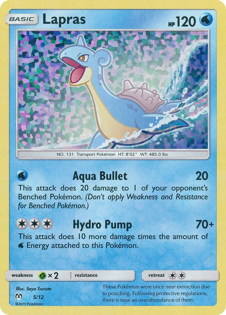 Lapras 5/12 McDonald's Collection 2019