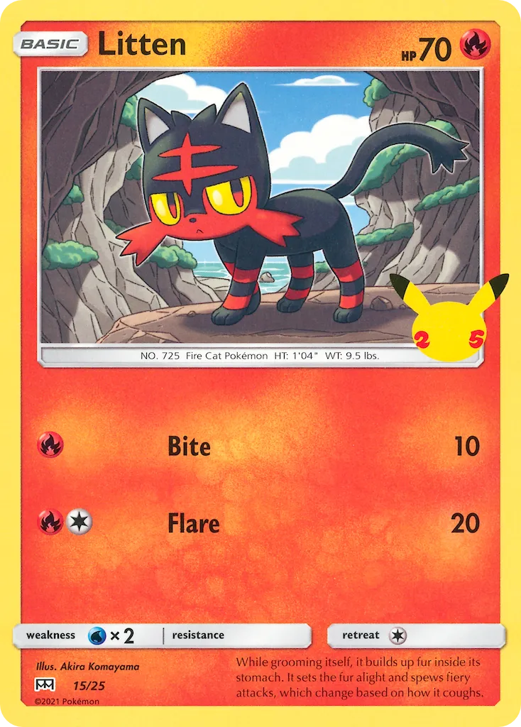 Litten 15/25 McDonald's Collection 2021