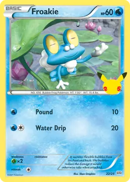 Froakie 22 McDonald's Collection 2021