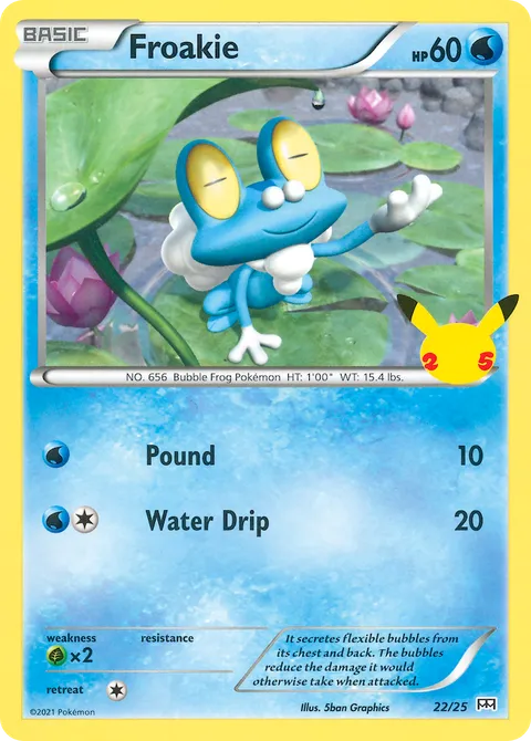 Froakie 22/25
