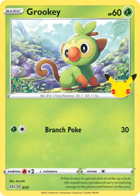 Grookey 8/25