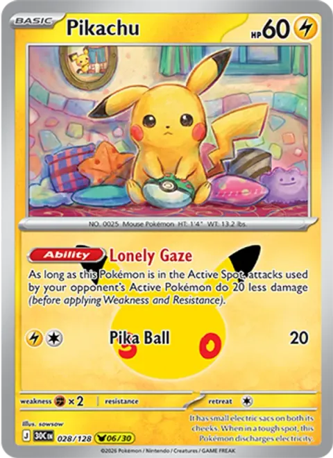 Pikachu 028/128