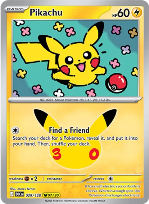Pikachu 029/128