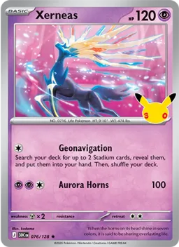 Xerneas 076 Celebração de 30 Anos