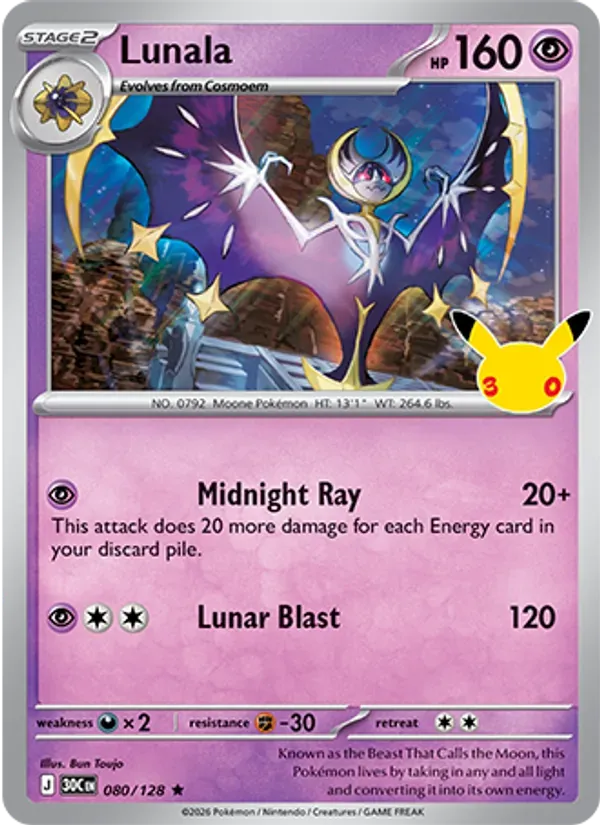 Lunala 080/128 Celebração de 30 Anos
