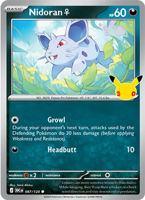 Nidoran♀ 087/128