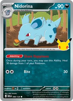 Nidorina 088 Celebração de 30 Anos