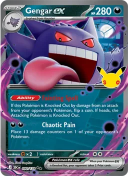 Gengar ex 090 Celebração de 30 Anos