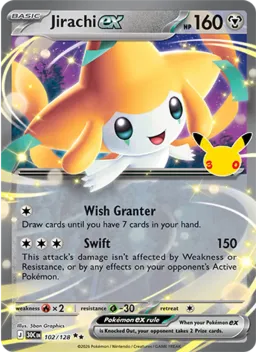 Jirachi ex 102 Celebração de 30 Anos