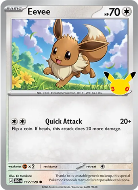 Eevee 117/128