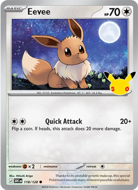 Eevee 118/128
