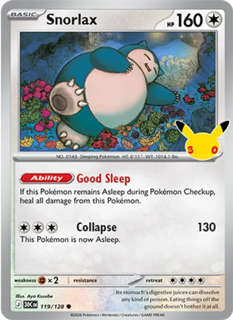 Snorlax 119/128