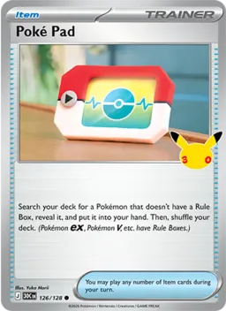 Poké Pad 126 Celebração de 30 Anos