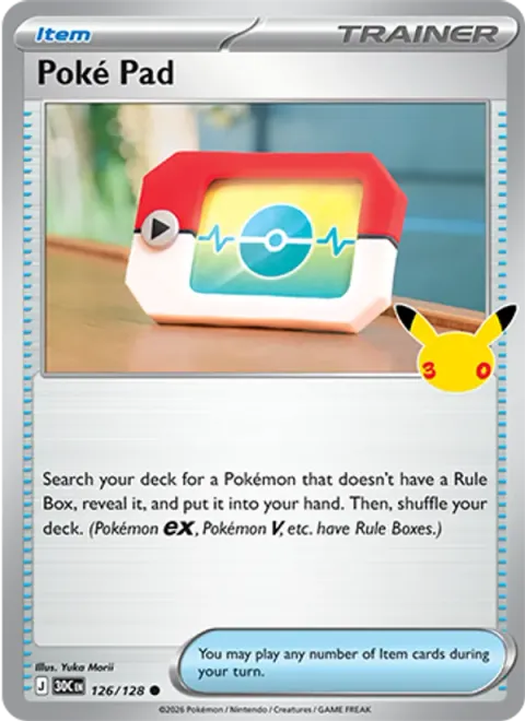 Poké Pad 126/128