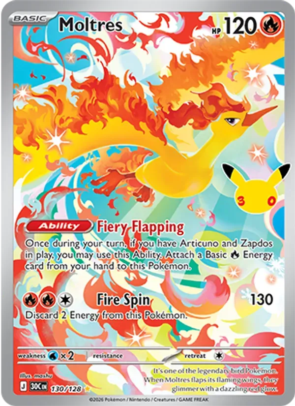 Moltres 130/128 Celebração de 30 Anos