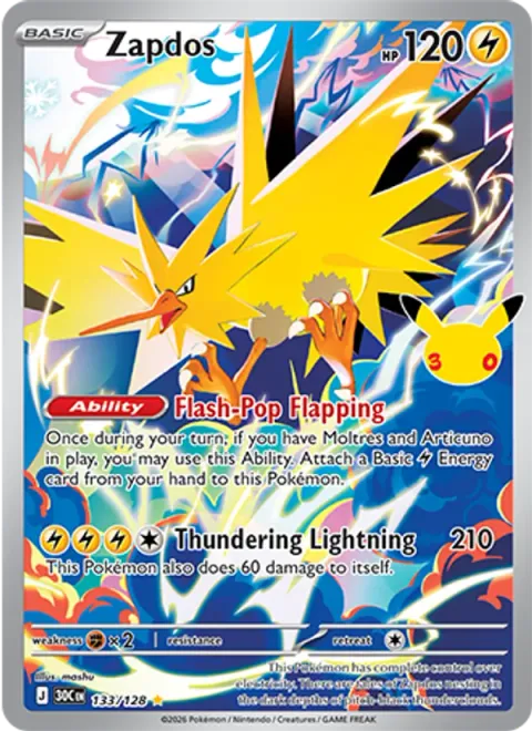 Zapdos 133/128