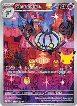 Chandelure 137 Celebração de 30 Anos