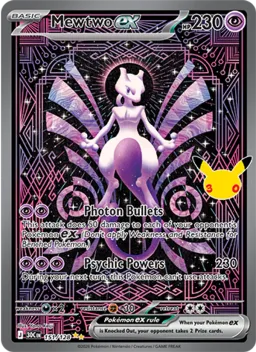 Mewtwo ex 151 Celebração de 30 Anos