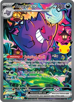 Gengar ex 154 Celebração de 30 Anos