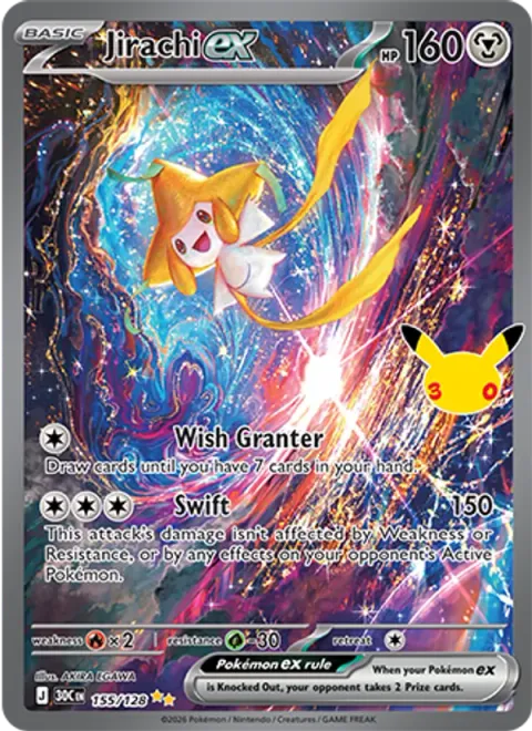 Jirachi ex 155/128