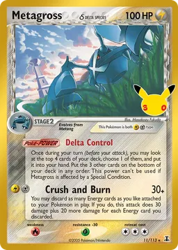Crobat G 011 Coleção Clássica de 30 Anos