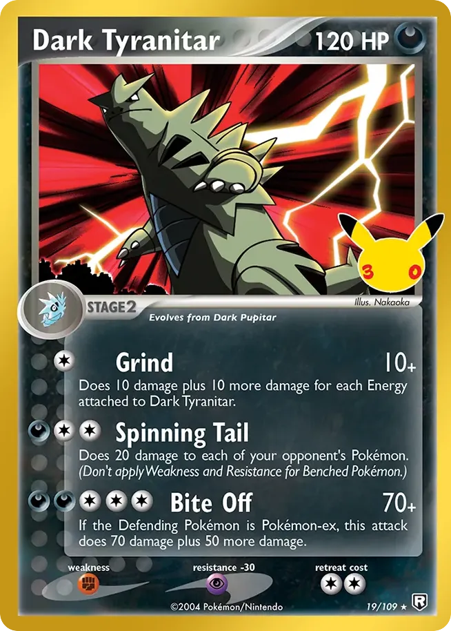 Darkrai & Cresselia LENDA 019/0 Coleção Clássica de 30 Anos