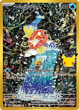 Magikarp 030 Coleção Clássica de 30 Anos