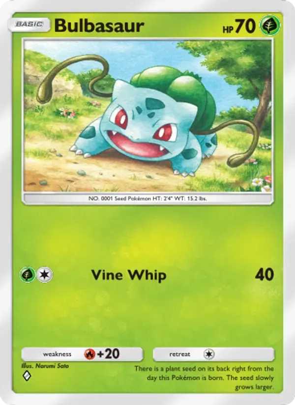 Bulbasaur 001/226 Dominação Genética