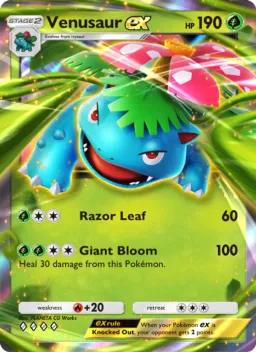 Venusaur ex 004 Dominação Genética