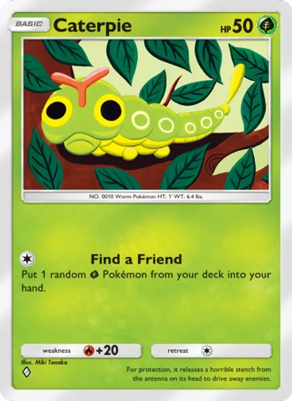 Caterpie 005/226 Dominação Genética