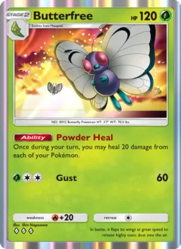 Butterfree 007 Dominação Genética