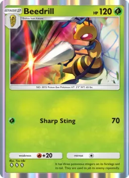 Beedrill 010 Dominação Genética