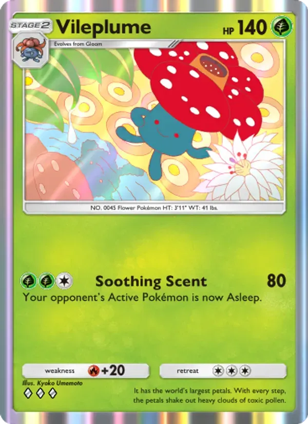 Vileplume 013/226 Dominação Genética