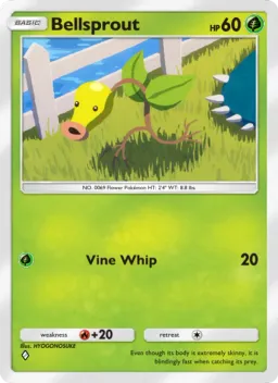 Bellsprout 018 Dominação Genética