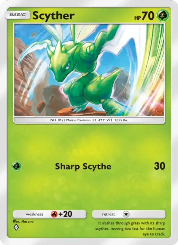 Scyther 025/226 Dominação Genética