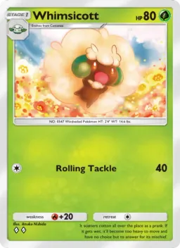 Whimsicott 028 Dominação Genética