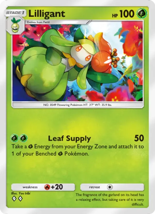 Lilligant 030/226 Dominação Genética