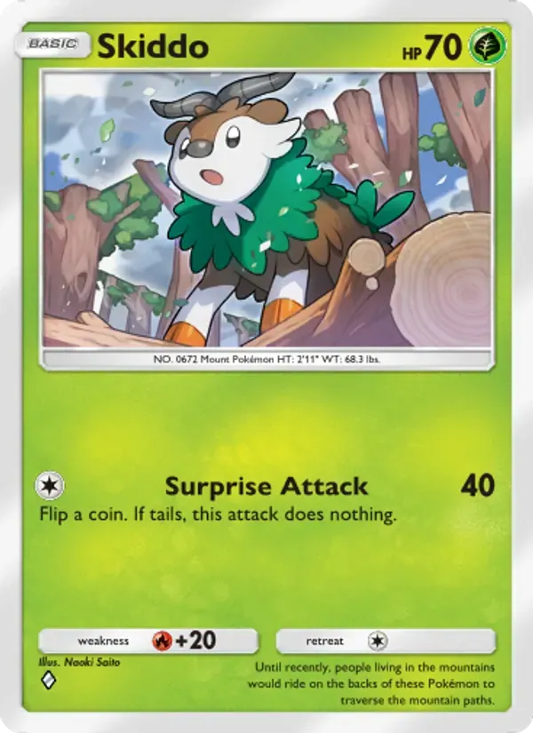 Skiddo 031/226 Dominação Genética