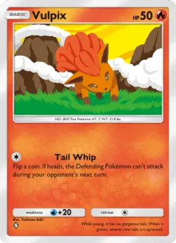 Vulpix 037 Dominação Genética