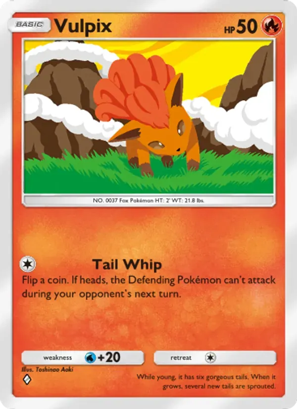 Vulpix 037/226 Dominação Genética
