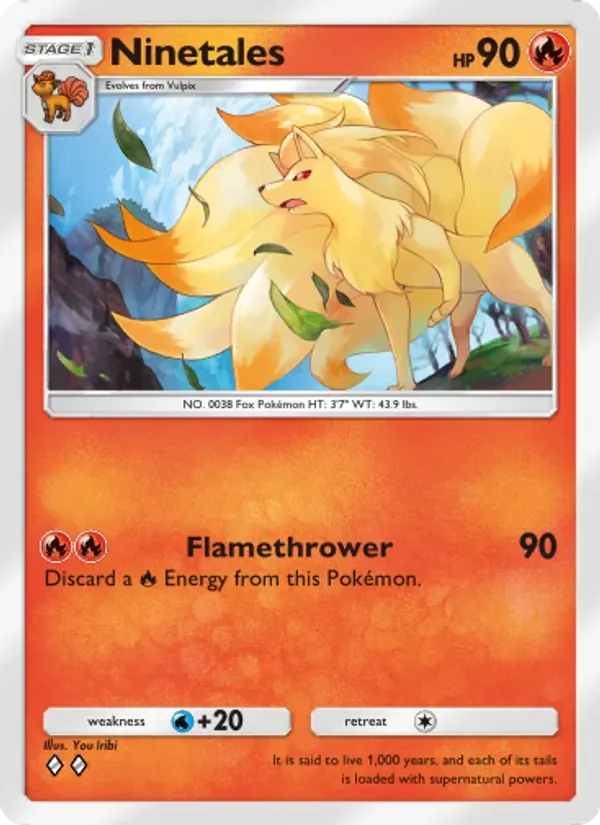 Ninetales 038/226 Dominação Genética