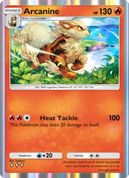 Arcanine 040 Dominação Genética