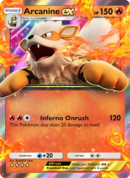 Arcanine ex 041 Dominação Genética