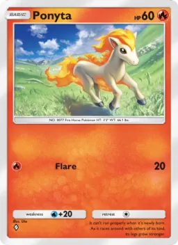 Ponyta 042 Dominação Genética