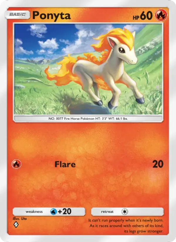 Ponyta 042/226 Dominação Genética