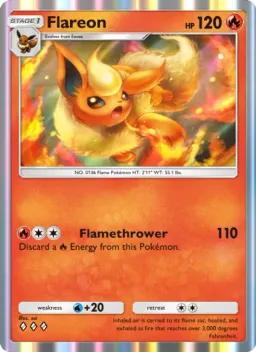 Flareon 045 Dominação Genética