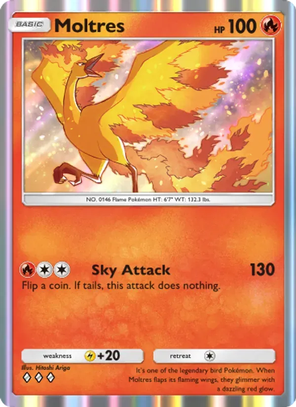 Moltres 046/226 Dominação Genética