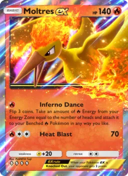 Moltres ex 047 Dominação Genética