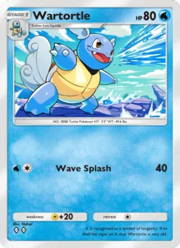 Wartortle 054 Dominação Genética